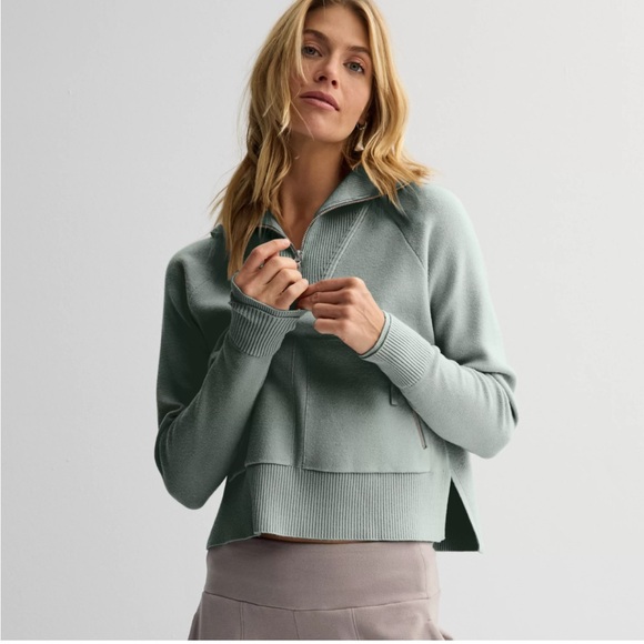 Women's FLX Quarter-Zip Pullover Sweater - Picture 5 of 5